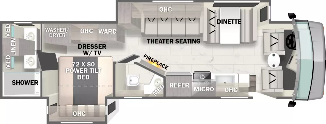 Georgetown 7 Series Gt7 36D7 - DSO Floorplan