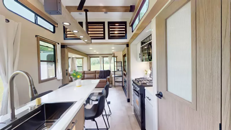 44STAY Floorplan Main Room